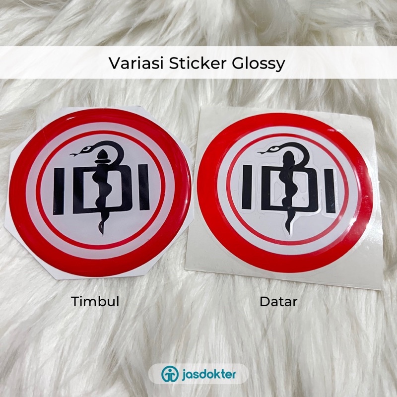 Sticker IDI Nyala Dalam Gelap