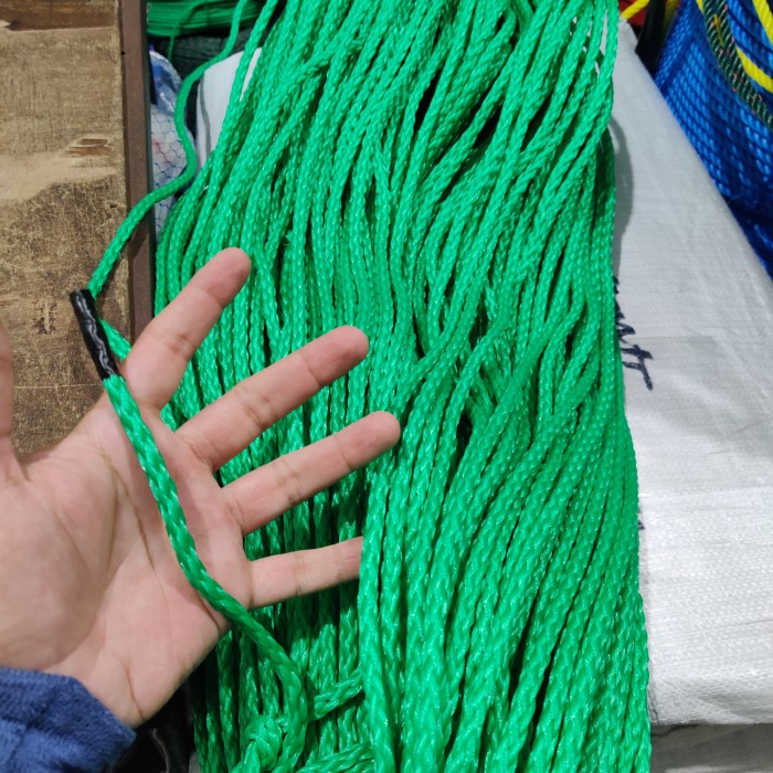 ] Tali Marlon / Angka 8 / Tali MK / Tali Kepang Hijau 7mm