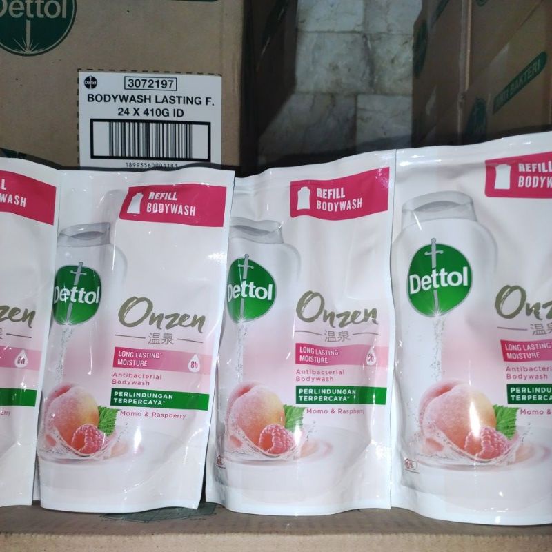 dettol random fresh/onzen Momo &amp; raspbery 410 ml