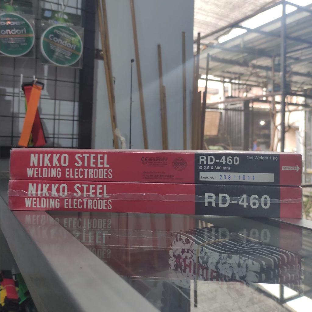 Kawat Las Listrik Nikko Steel RD 460 Pakan Las Elektroda 2mm