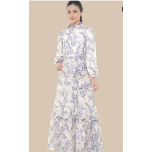 Ruby Dress Classic Blue Wearingklamby Size M