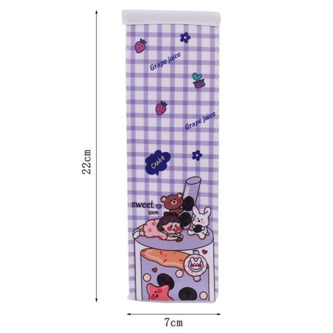 Tempat Pensil Motif Kotak Juice Tas Pensil Unik Kotak Pensil Lucu Import COD