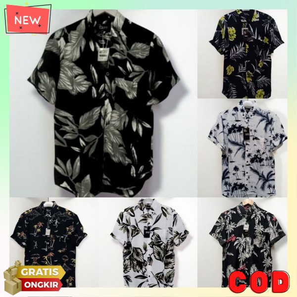 Baju Kameja Laki2 Berkerah Kemaja Cwok Keren Kemejan Laki-Laki Kekinian Kmja Formal Kuliah Kemja Fas