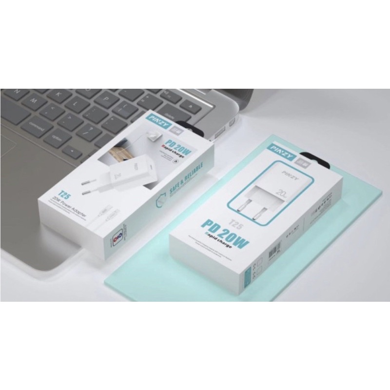 Charger PINZY T25 PD 20W Rapid Charge High Quality Performance - Charger PINZY T25 PD 20W