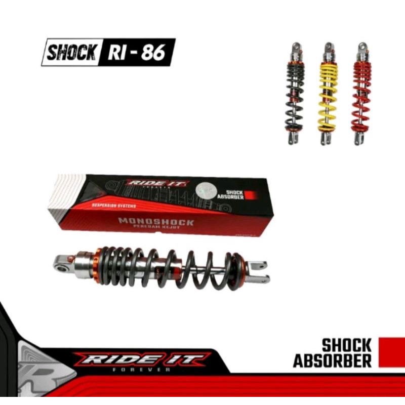 Shock/Shockbreaker Belakang Matic uk-310/330mm Mio Beat Scoopy Fino Vario dill semua matic Honda/Yamaha/