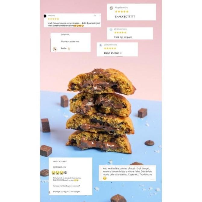 

HAMPERS VALENTINE PARSEL KUE KERING SOFT COOKIES HAMPERS COKLAT KADO WF54634ER