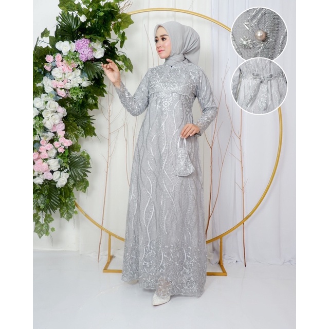 GAMIS RATU/GAMIS KONDANGAN/GAMIS PESTA MEWAH/GAMIS RATU MEWAH/GAMIS ORIGINAL/GAMIS TERBARU