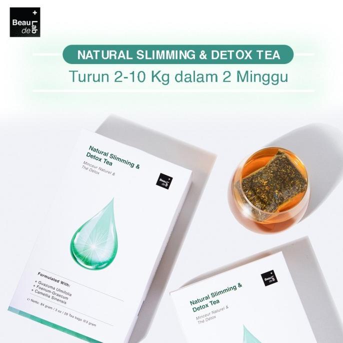 

[BISA COD] Beaudelab Natural Slimming Detoxs Tea Suplemen Pelangsing Herbal Asli