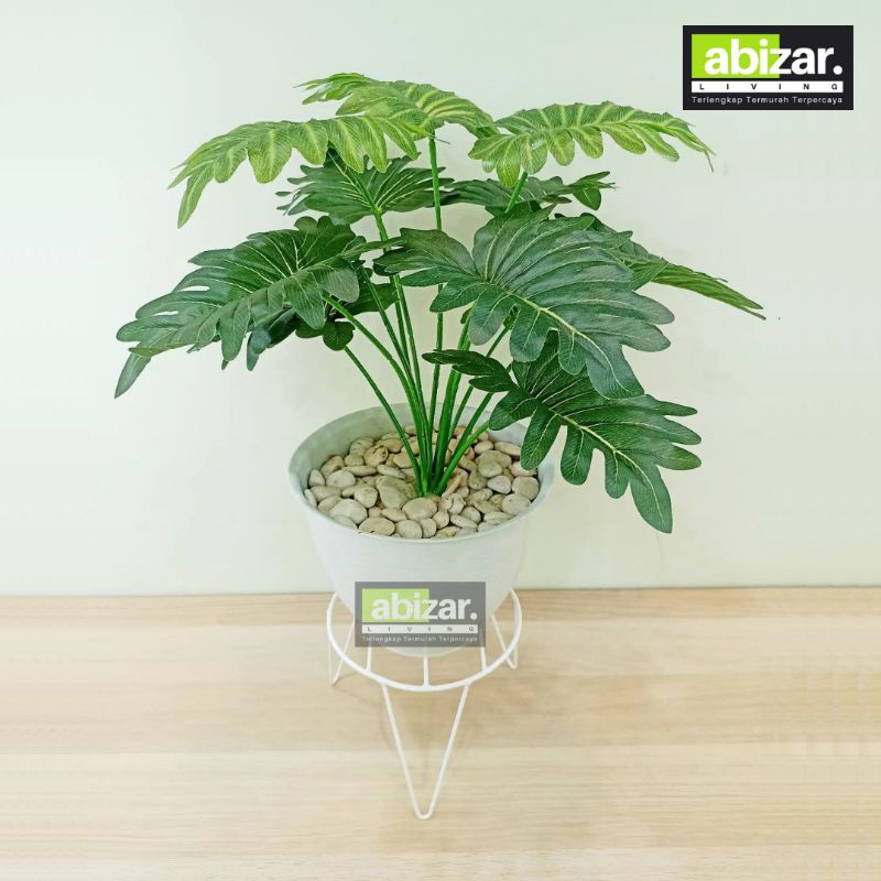 Standing Pot Bunga Besi Modern Rak Bunga Besi Dudukan Pot Bunga Rak Bungan Minimalis Tatakan Pot Bun