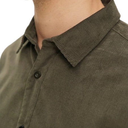 Kemeja Pria Corduroy Lengan Panjang Casual Kemeja Kodorai Unisex Balensco