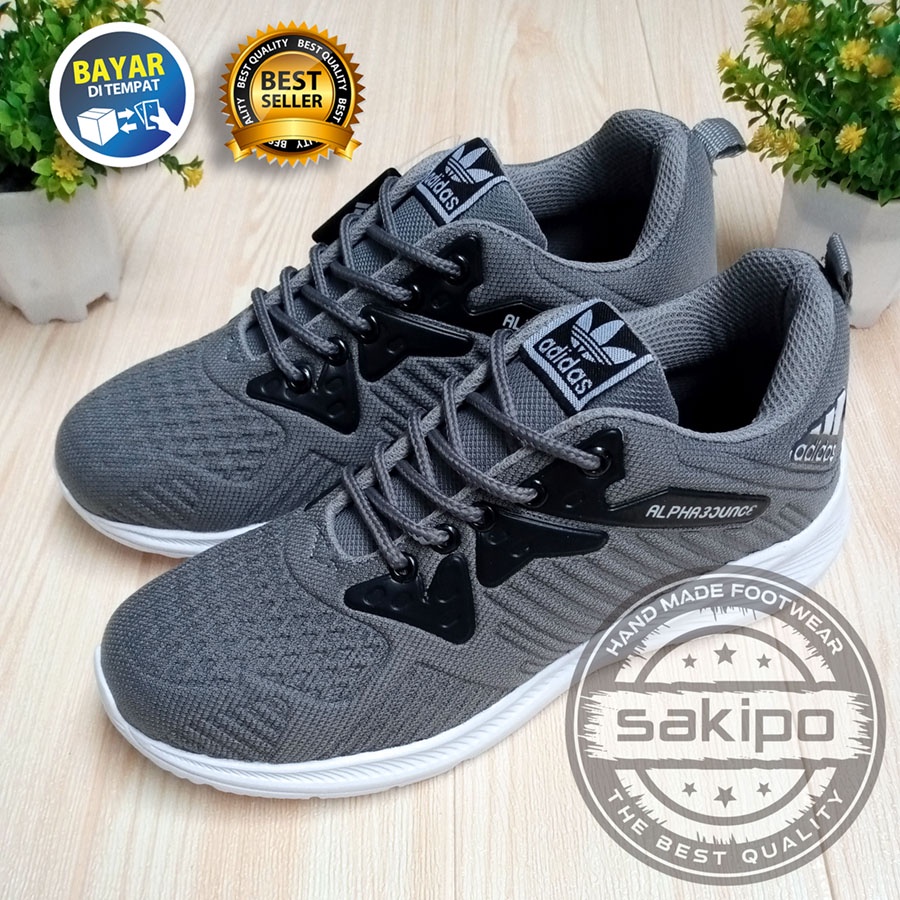 PROMO 1.1 MANTUL SALE !! SEPATU JOGGING ABU SOL PUTIH SD SMP SMA SMK / SEPATU KERJA HITAM MURAH TRENDI TERMURAH RINGAN DI PAKE / SAKIPO