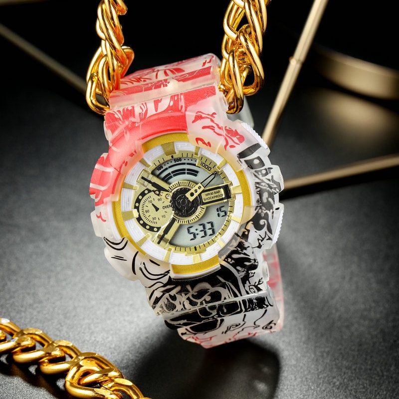 JAM TANGAN PRIA DIGITAL DUAL TIME SPORT WATCH / JAM TANGAN REMAJA DAN DEWASA PRIA FASHION JM15