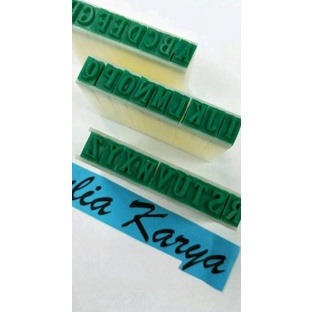

Terlaris Stempel huruf A sd Z 9 mm printing kit Termurah