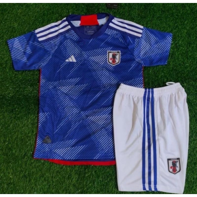 JERSEY BAJU BOLA ANAK JEPANG HOME  &amp; ANIME KIDS 2022 GRADE ORI