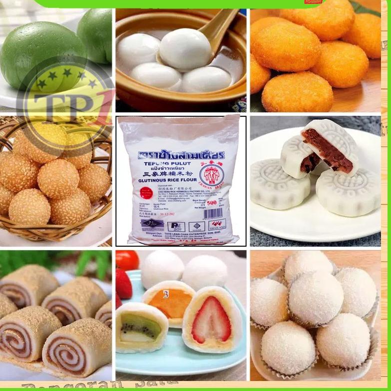 

Terkini Tepung Pulut / Tepung Ketan Thailand / Glutinous Rice Flour 500 gr VH5**