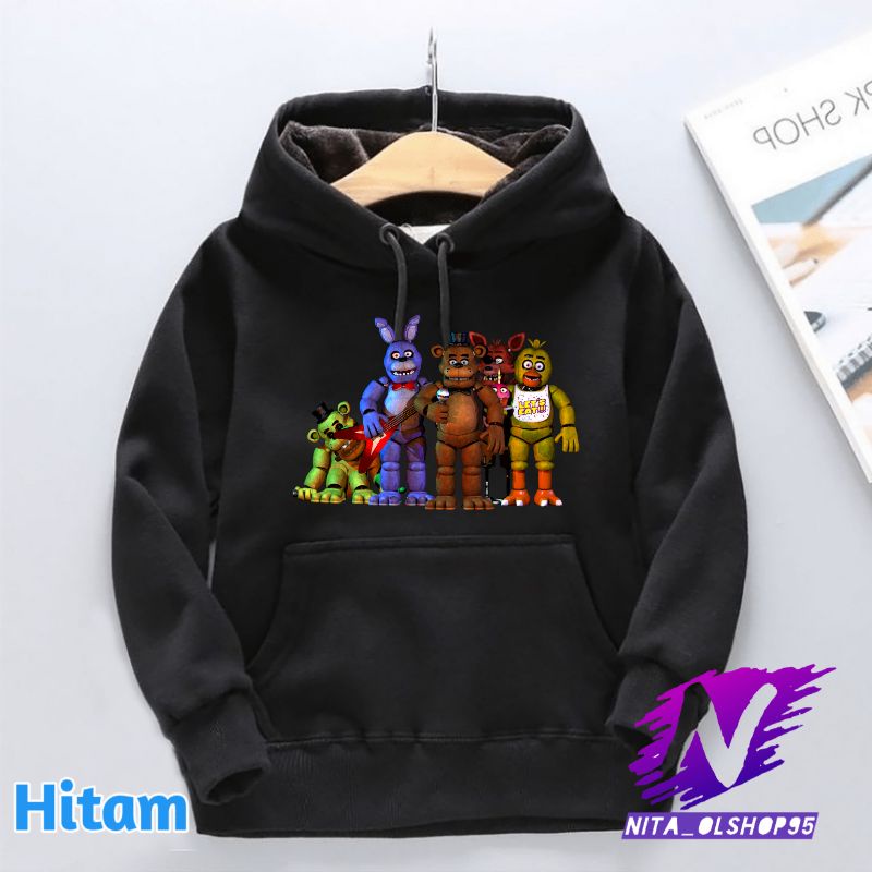 sweater hoodie anak fnaf five nigth at freddy