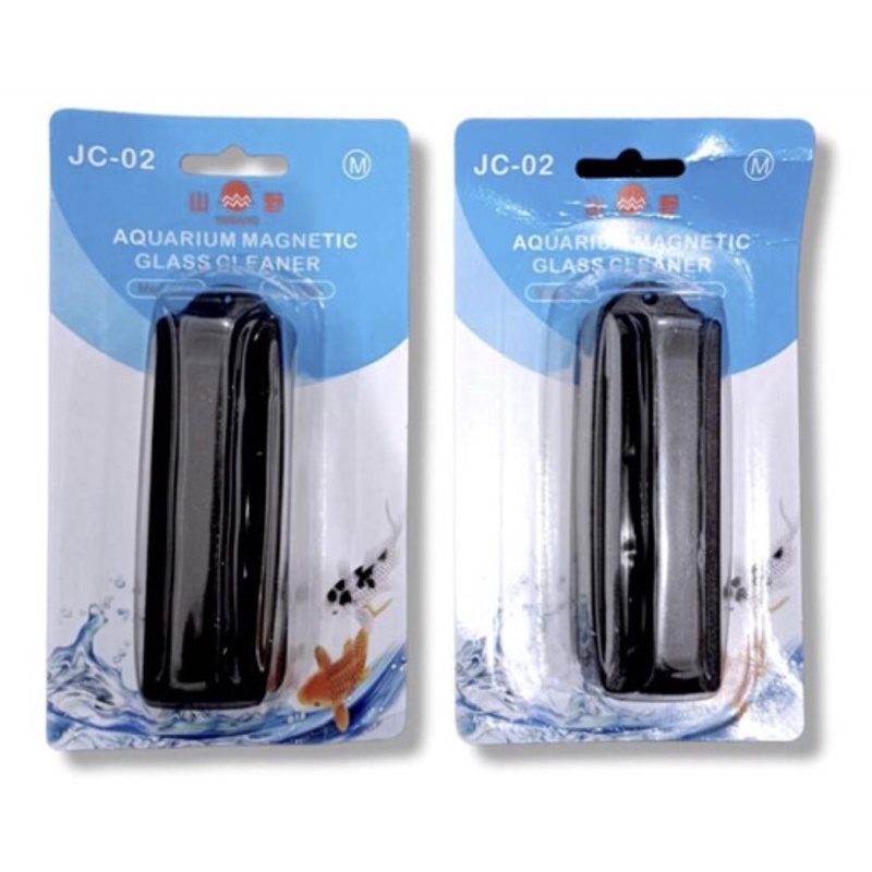 MAGNETIC BRUSH RESUN MEDIUM SEDANG M MAGNET PEMBERSIH KACA AQUARIUM AQUASCAPE