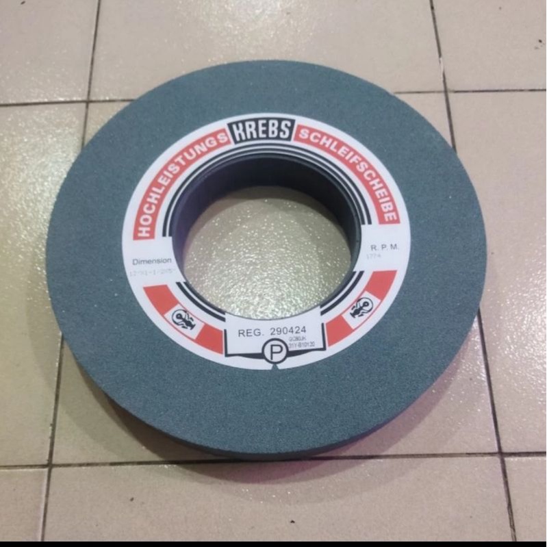 Batu gurinda merk KREBS ukuran 12inch x11/2inch x 5inch gc80jk