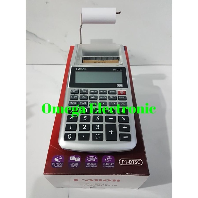 

Canon Printing Calculator P1-DTSC - Kalkulator Kasir Printer Struk P1