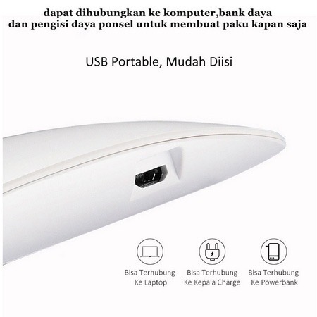 UV LED Nail Dryer Pengering Kutek LED Mesin Fototerapi Lampu Pengeringan Lamp Kutek Mini Gel Profesional SUN Mini Cat Kuku