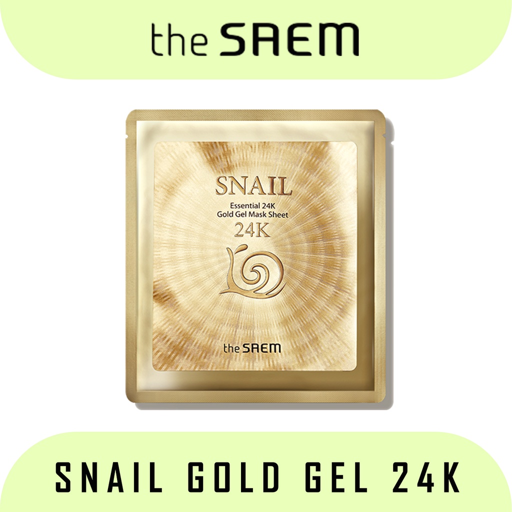 値下げ交渉可】the SAEM SNAIL 24k Gold Gel Mask
