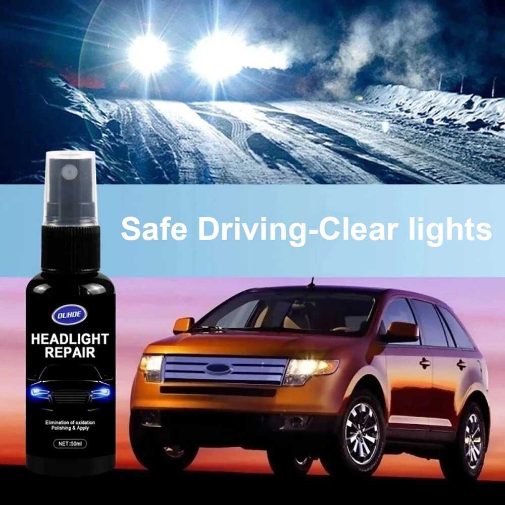 Cairan Reparasi Lampu Mobil Headlight Polish Repair 50ml