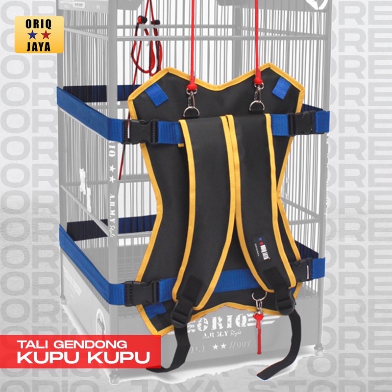 Tas Ransel Gendong Sangkar Kandang Burung Murai dan Kotak Oriq Jaya Original