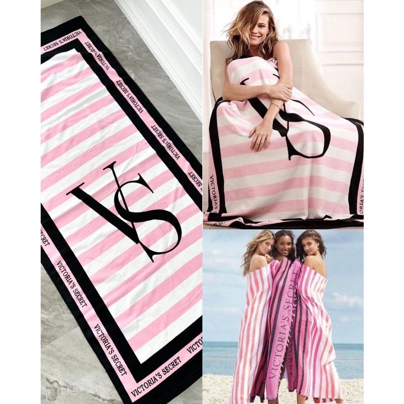 Handuk Wanita Victoria * S***ret Beach Towel  Traveling Microfiber  70 x 140