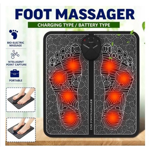 Alat Pijit Terapi Akupuntur Kaki Tikar Electric Meningkatkan Sirkulasi Darah Meredakan Sakit
