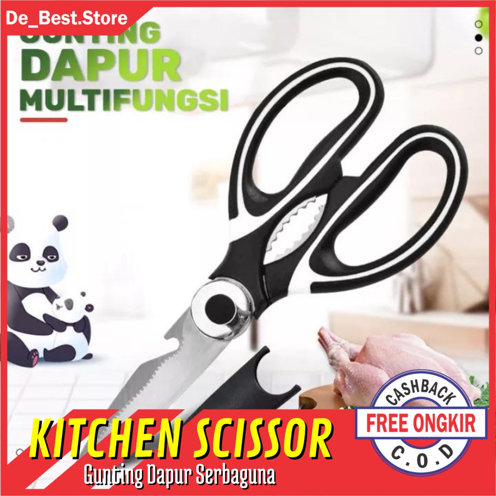 

Gunting Daging - Gunting Sayur - Gunting Dapur Serbaguna - Gunting Stainless Steel