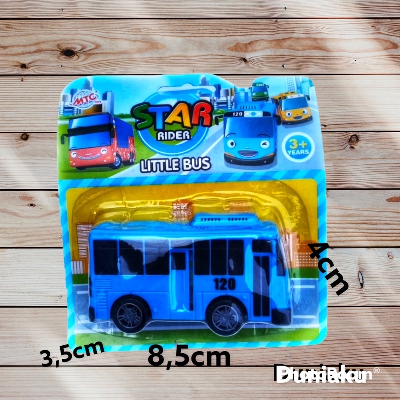 1 set mainan mobil bus tayo pullback geser pintu / tayo lani gani rogi / mainan anak murah / mainan kendaraan / miniatur bus