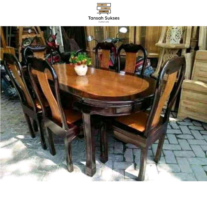 Set Kursi Makan BonsaiKursi Makan JeparaKursi Bonsai