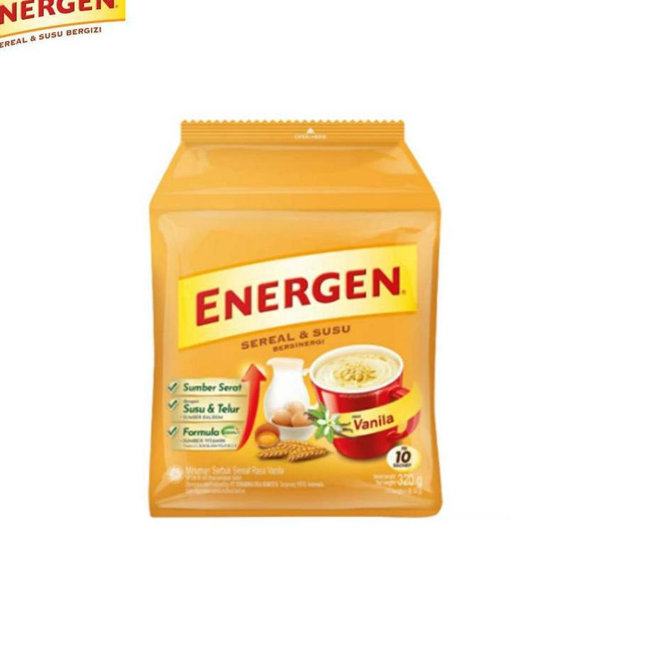 

[KODE IL0WQ] Energen Susu Sereal Vanilla 10 x 32 gr