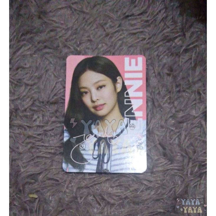 PC ONLY OREO X BLACKPINK JENNIE 07 PHOTOCARD OFFICIAL