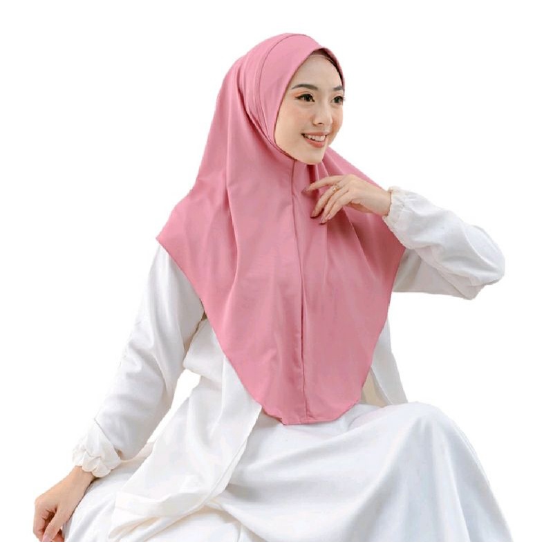 HIJAB MALAYSIA SOFT PED JERSEY PREMIUM | JILBAB INSTAN MALAYSIA