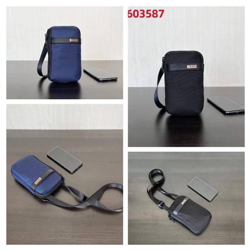 Tas Hpo Tumi Alpha Bravo 3 Small Slim Tas selempang Mirror Quality