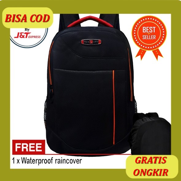 Tas Ransel Pria Terbaru 2021 | Ransel Laptop Keren Kekinian | Ransel Kantoran Pria Dewasa | Ransel S