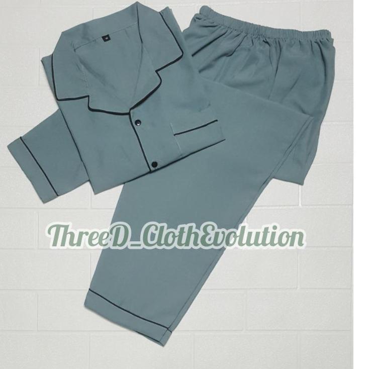 ✺✺ Piyama Polos Baju Tidur Pria/ Wanita Remaja/Dewasa Katun PP Harga Grosir!!!