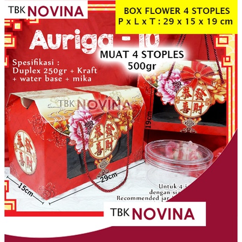 BOX IMLEK STOPLES / KOTAK STOPLES / BOX KUE KERING / BOX STOPLES CHINESE NEW YEAR SINCIA