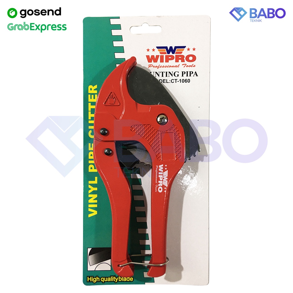 

WIPRO Gunting Pipa / Pipe Cutter / Alat Potong Pipa PVC CT-1060