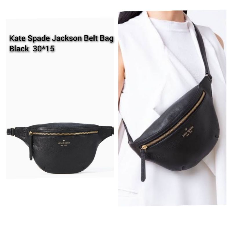 KATE SPADE JACKSON BELT BAG BB LACK