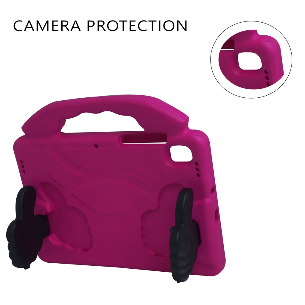 Casing iPad Mini 1/ 2/ 3/ 4/ 5 7.9 | Mini 6 | Air 1/ Air 2/ Pro 9.7 Free Standing Good Thumb Soft Case