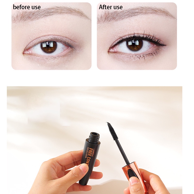 【COD】Maskara Anti Air / 4D Silk Fiber Eyelash  Mascara / Eyelash Korea / Waterproof /Maskara Pemanjang Bulu Mata Alami-CH