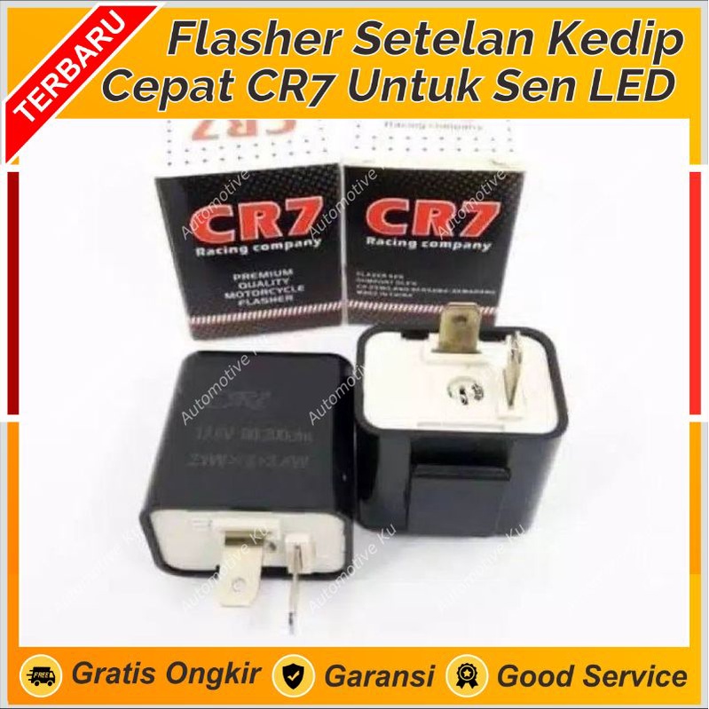 FLASHER SEIN RETING MOTOR BHOLAM LED CR7 ORI BISA KEDIP CEPAT