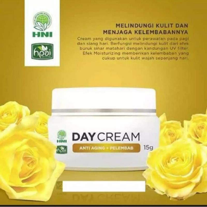 CREAM WAJAH HNI HPAI SIANG DAN MALAM