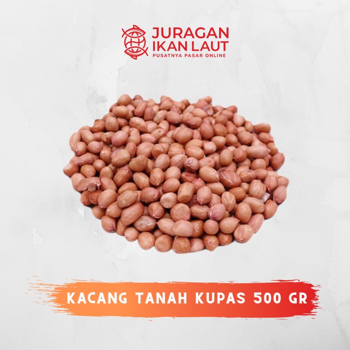 

Kacang Tanah Kupas Mentah - 500 Gram