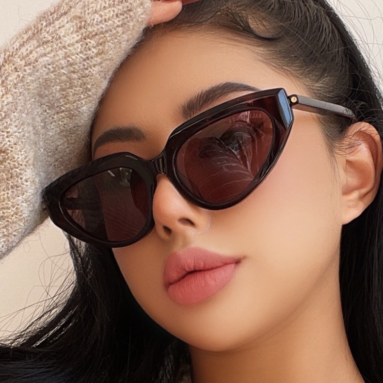 Aesthetic Shades Sunglasses UV400 Untuk Wanita/Pria Eyeglasses Colour