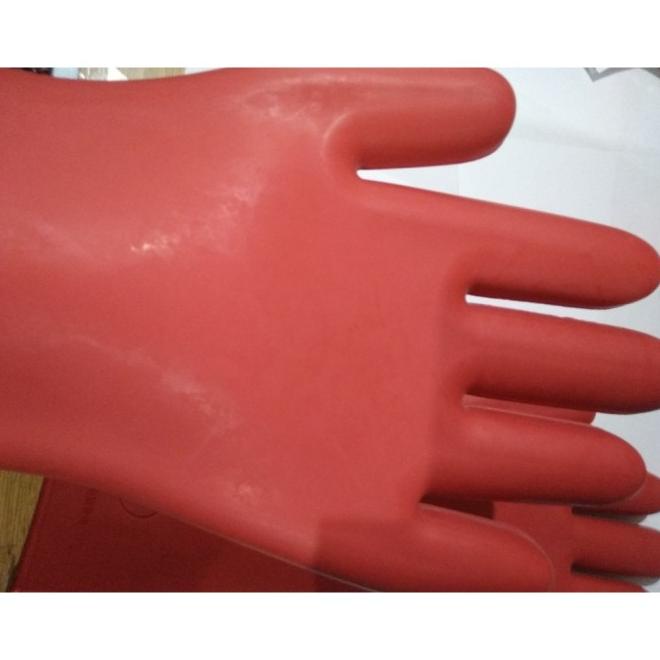 Sarung Tangan Karet Tebal Anti Listrik 10.000 Volt Bebas Nyetrum