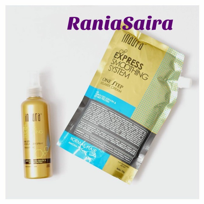 INAURA ONE STEP EXPRESS SMOOTHING 750GR OBAT PELURUS RAMBUT/REBONDING