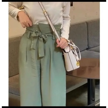 BEFAST - ZEC CELANA KULOT HERNA / Kulot Highwaist 4 Style / Celana Kulot HW Trendy / Outfit Wanita Hijab /  Celana Kulot Model Terbaru / Pakaian Casual Wanita / Celana Panjang Polos / Fashion Kekinian Remaja ABG